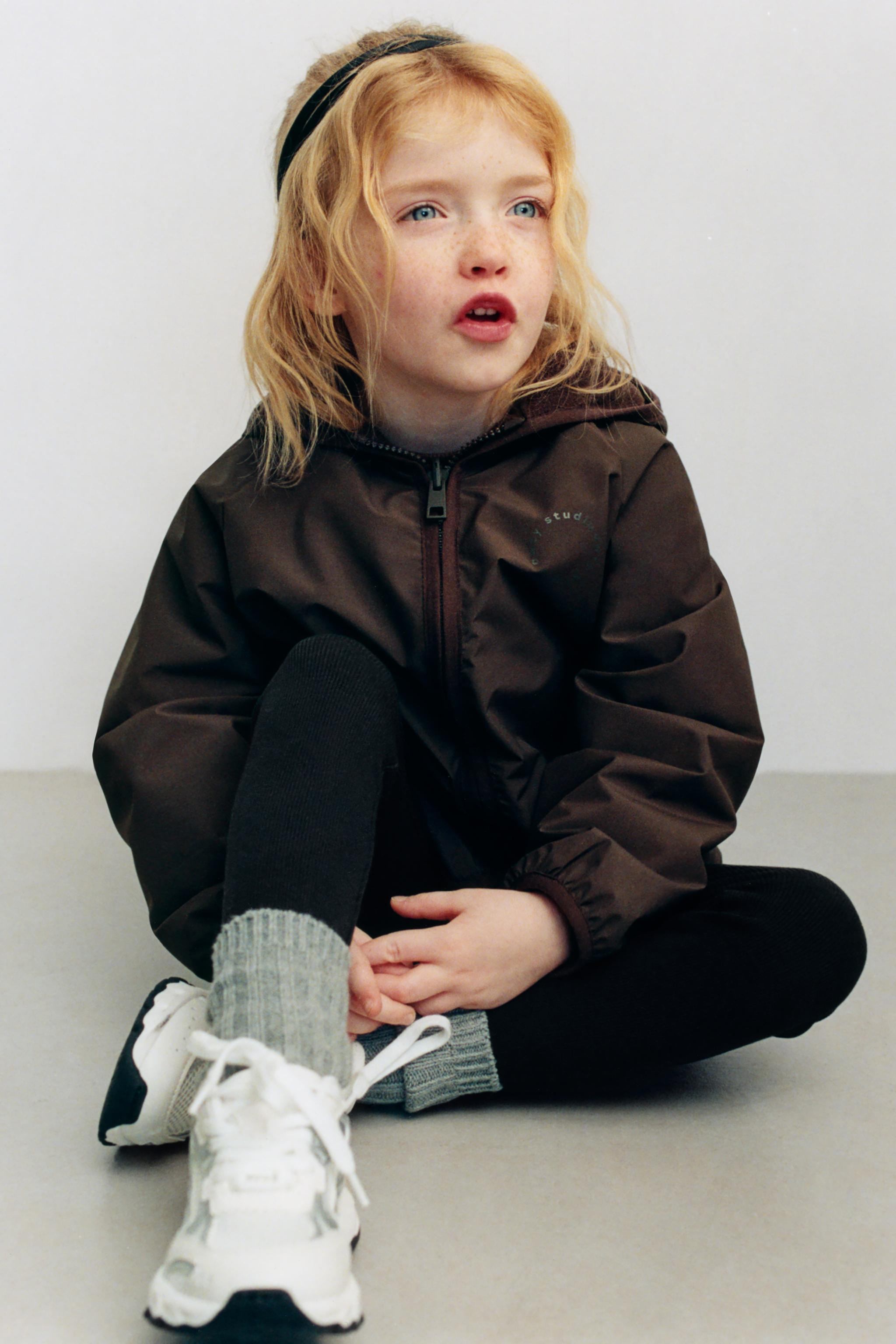 RIBBED LEGGINGS WITH LABEL